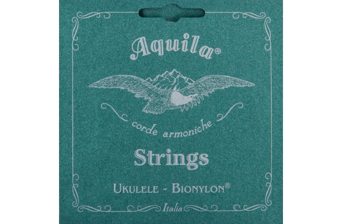 Corzi ukulele de concert Aquila Aquila 60U - Bionylon Series, Ukulele String Set - Concert, GCEA Tuning (Low-G)