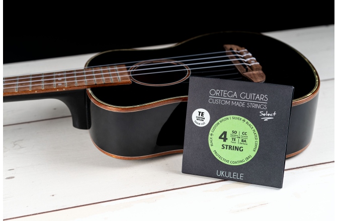 Corzi Ukulele Ortega Custom Made Strings "Select" for Tenor Ukulele 4 String - Custom Nylon / .026/.028