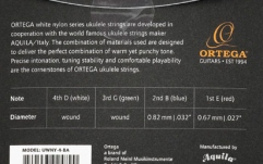 Corzi Ukulele Ortega Strings - for Bariton-Ukulele