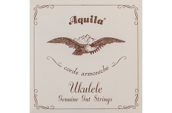 Corzi Ukulele Sopran Aquila Aquila 1U - Genuine Gut Series, Ukulele String Set - Soprano, GCEA Tuning (High-G)