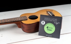 Corzi ukulele sopran Ortega Custom Made Strings "Authentic" for Soprano Ukulele 4 String - Black Nylon / .024/.026