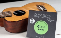 Corzi ukulele sopran Ortega Custom Made Strings "Authentic" for Soprano Ukulele 4 String - Clear Nylon / .024/.026