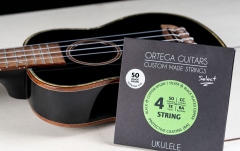 Corzi ukulele sopran Ortega Custom Made Strings "Select" for Soprano Ukulele 4 String - Black Nylon / .024/.026