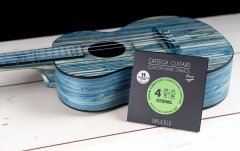 Corzi ukulele tenor Ortega Custom Made Strings "Pro" for Tenor Ukulele 4 String - Crystal Nylon / .026/.028