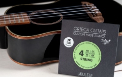 Corzi Ukulele Tenor Ortega Custom Made Strings "Select" for Tenor Ukulele 4 String - Black Nylon / .026/.028