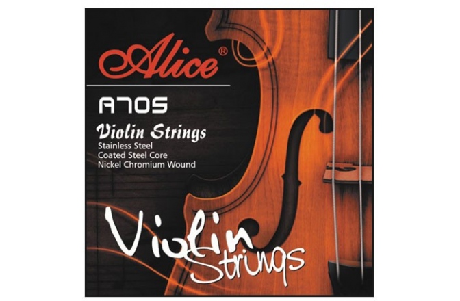 Corzi vioară Alice A705 Violin Set 4/4