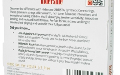 Corzi vioară Hidersine Artista Violin String Set 1/2 - 1/4