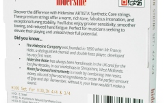 Corzi vioară Hidersine Artista Violin String Set 4/4 - 3/4