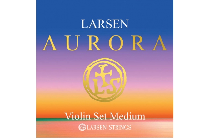 Corzi vioară Larsen Aurora  4/4 Medium Alum D Set