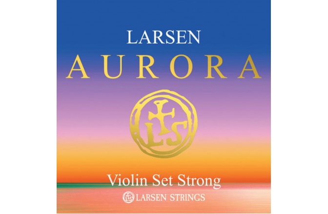 Corzi vioară Larsen Aurora Set 4/4 Strong cu D Silver