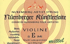 Corzi vioară Nürnberger Kuenstler strand core set Nr.15 3/4