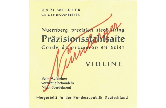 Corzi vioară Nürnberger Precision solid core Set Nr.79 1/16