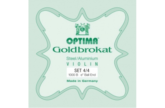 Corzi vioară Optima Lenzner Goldbrokat Violin Set 4/4