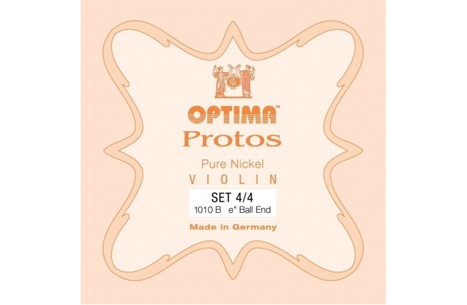 Corzi vioară Optima Protos Violin Pure Nickel Set 4/4