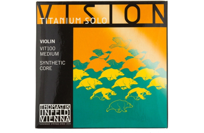 Corzi vioară Thomastik Vision Titanium Solo VIT100 Set 4/4