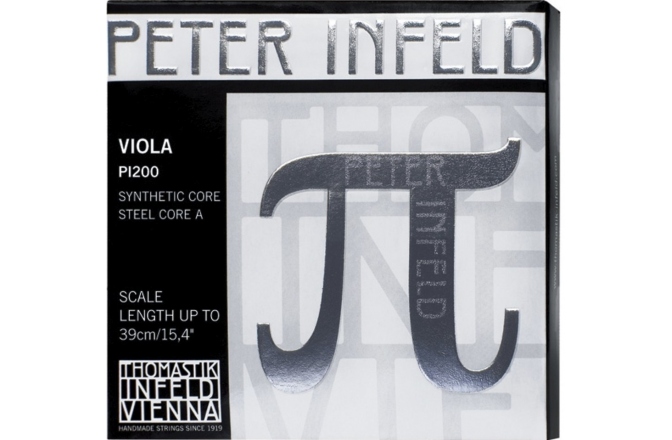 Corzi violă Thomastik Corzi viola Peter Infeld Synthetic Core C Sintetic/Argint