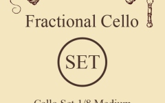 Corzi violoncel set Larsen Original Fractional - marime mica Set 1/8
