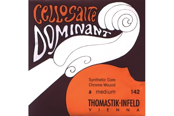 Corzi violoncel Dominant nylon core Set 1/4