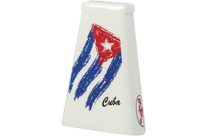 CowBell Latin Percussion CowBell Bongo Heritage Cuban Flag 