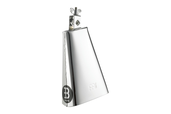 Chrome &#38; Steel Series Big Mouth Timbales Cowbell - 8"