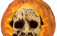 Craniu dovleac Europalms Halloween Skull Pumpkin, 26cm
