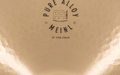 Crash de 18" Meinl Pure Alloy Thin Crash - 18"