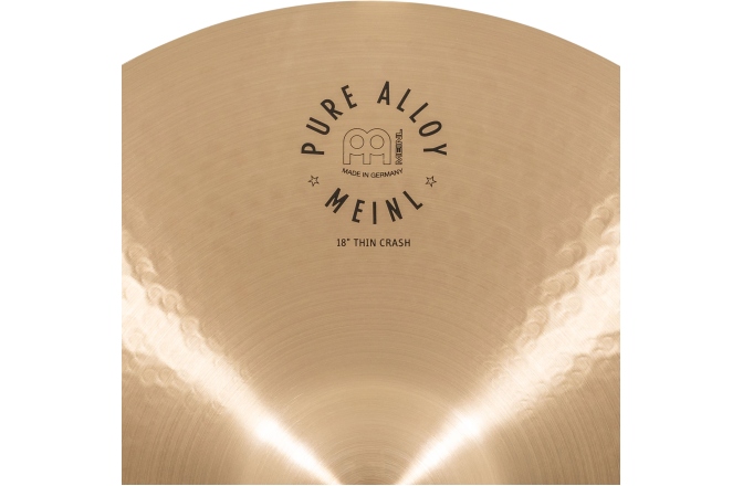 Crash de 18" Meinl Pure Alloy Thin Crash - 18"
