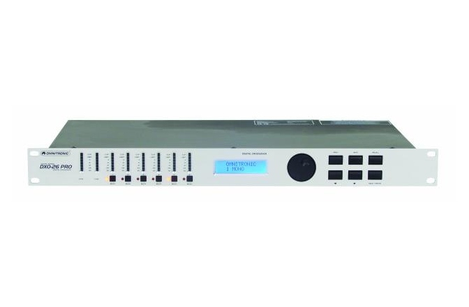 Crossover activ digital Omnitronic DXO-26 PRO