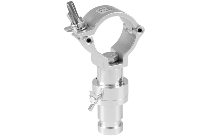 Cuplă de Prindere Eurolite TPZ-1 Clamp with TV-pin silver
