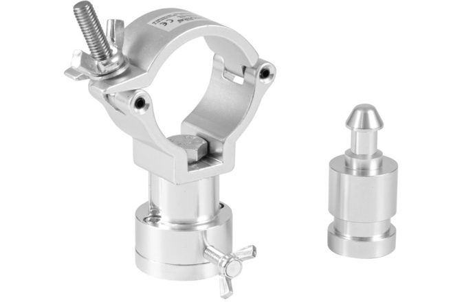 Cuplă de Prindere Eurolite TPZ-1 Clamp with TV-pin silver