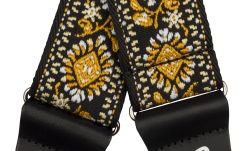 Cure chitară Fender Pasadena Woven Strap Yellow Lotus 2"