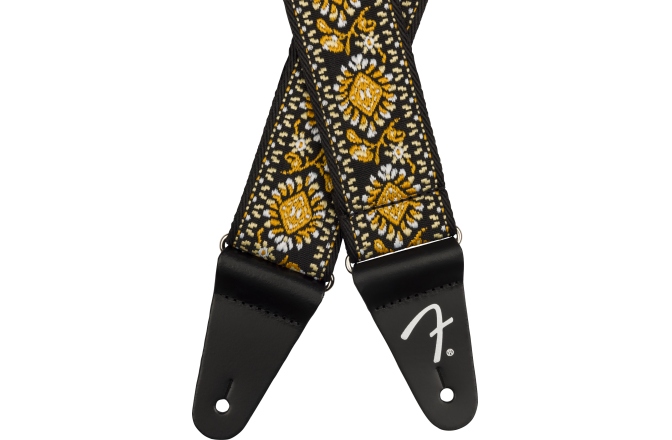 Cure chitară Fender Pasadena Woven Strap Yellow Lotus 2"