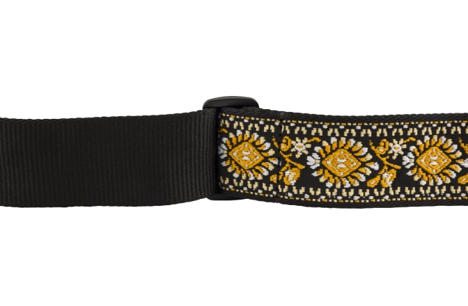 Cure chitară Fender Pasadena Woven Strap Yellow Lotus 2"