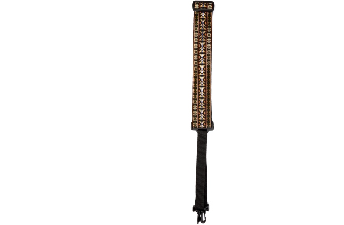 Curea Banjo Daddario Woven Banjo Strap Hootenanny Yellow and Brown