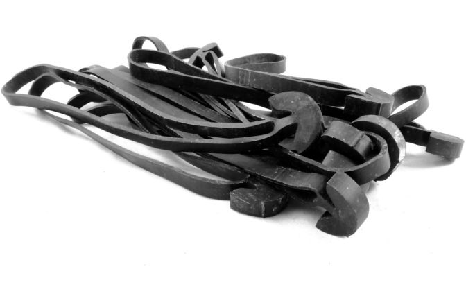 Curea cauciuc pentru fixare cabluri GAFER.PL T-Fix rubber cable tie 160mm 50x