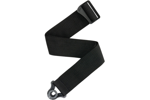 Auto Lock Polypro Guitar Strap Black