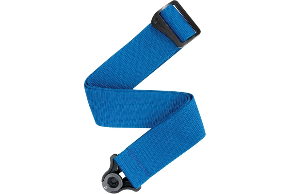 Auto Lock Polypro Guitar Strap Blue Auto Lock Polypro Guitar Strap Blue