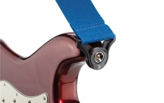 Curea chitară auto-lock Daddario Auto Lock Polypro Guitar Strap Blue
