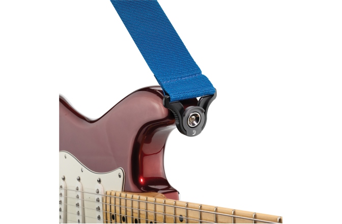 Curea chitară auto-lock Daddario Auto Lock Polypro Guitar Strap Blue
