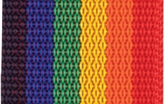 Curea chitară auto-lock Daddario Auto Lock Polypro Guitar Strap Rainbow