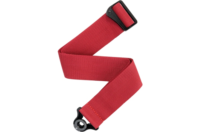 Curea chitară auto-lock Daddario Auto Lock Polypro Guitar Strap Red