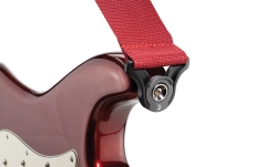 Curea chitară auto-lock Daddario Auto Lock Polypro Guitar Strap Red