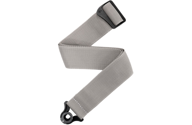 Curea chitară auto-lock Daddario  Auto Lock Polypro Guitar Strap Silver