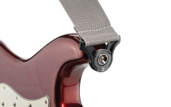 Curea chitară auto-lock Daddario  Auto Lock Polypro Guitar Strap Silver