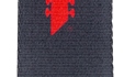 Curea chitară Chauvet Charvel Strap Black with Red Logo