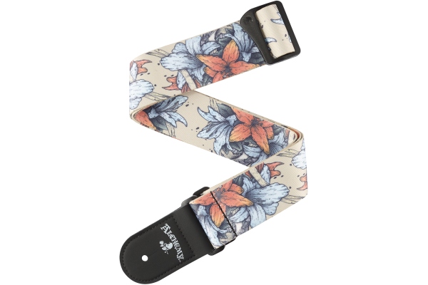 Alchemy Guitar Strap Death in Bloom