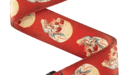 Curea chitară Daddario Alchemy Guitar Strap Live Life Skull
