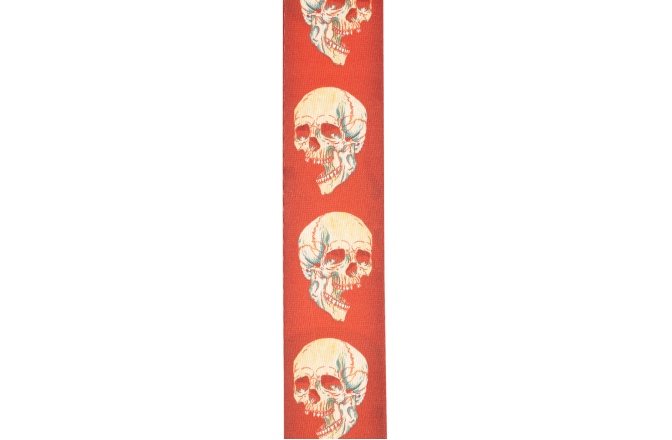 Curea chitară Daddario Alchemy Guitar Strap Live Life Skull