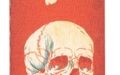 Curea chitară Daddario Alchemy Guitar Strap Live Life Skull