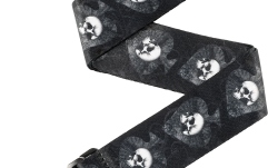 Curea chitară Daddario Alchemy Guitar Strap Skulls in Spades